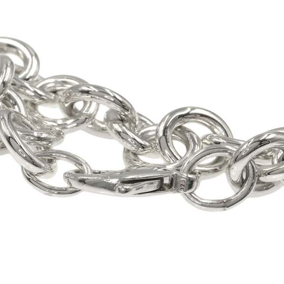 TIFFANY Silver Heart Charm Bracelet - Picture 5 of 8